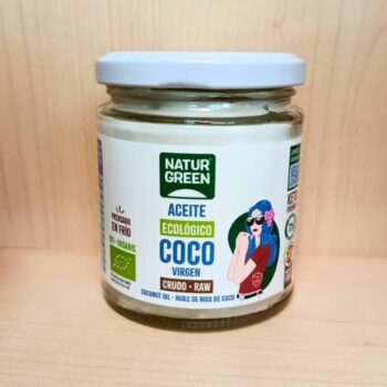 NaturGreen Aceite Virgen de Coco 200 gr Eco